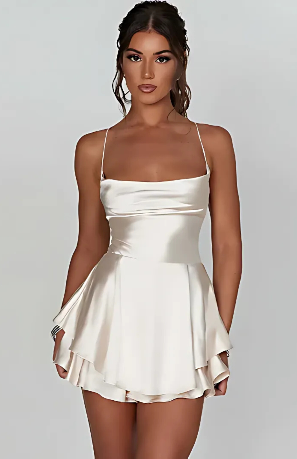 LEA SATIN DRESS